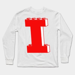 THE LETTER I, Customize My Minifig Long Sleeve T-Shirt